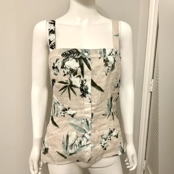 New Banana republics summer women's top with tags size - L. house without smoke - Picture 1 of 10